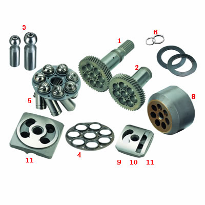 শিল্পের জন্য Rexroth A6VM / A7VO / A8VO হাইড্রোলিক পাম্প অংশ