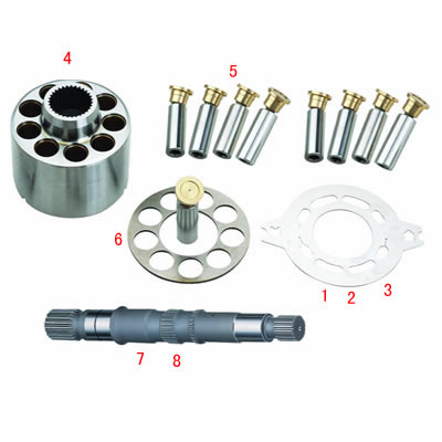 Sauer SPV90 42cc, 55cc, 100cc, 130cc যন্ত্রপাতি জন্য Sauer হাইড্রোলিক পাম্প অংশ